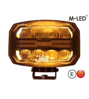 Fernscheinwerfer - M-Led - 8.7" - 22cm - Positionslicht Weiß/Amber/Gelb - 4 Blitzmuster - Driving