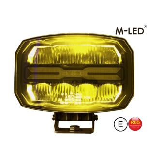 Extraljus - M-Led - Classic 220 - 9.5" - 24.2cm - Smoke - Positionsljus Vit/Bärnsten - Spot 