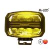 Extraljus - M-Led - Classic 220 - 9.5" - 24.2cm - Smoke - Positionsljus Vit/Bärnsten - Spot
