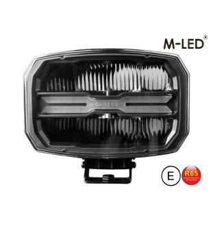 Fernscheinwerfer - M-Led - Klassisch 220 - 9.5" - 24.2cm - Smoke - Positionslicht Weiß/Amber - Spot 
