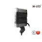 Extraljus - M-Led - 8.7" - 22cm - Positionsljus Vit/Bärnsten/Gul - 4 blixtmönster - Driving - Extraljus - M-Led - 8.7" - 22cm - Positionsljus Vit/Bärnsten/Gul - 4 blixtmönster - Driving -