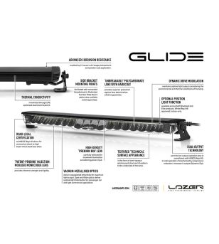 Tak LED-kit - Lazer - Glide - Set - Ford - Ranger - 2023+
