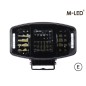 Fernscheinwerfer - M-Led - Jumbo - 9.7" - 24.7cm - Touring - Positionslicht Weiß/Amber - Driving Fernscheinwerfer - M-Led - Jumbo - 9.7" - 24.7cm - Touring - Positionslicht Weiß/Amber - Driving