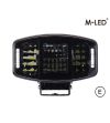 Driving light - M-Led - Classic 220 - 9.5" - 24.2cm - Smoke - Position light White/Amber - Spot