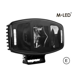 Fernscheinwerfer - M-Led - Klassisch 220 - 9.5" - 24.2cm - Smoke - Positionslicht Weiß/Amber - Spot 