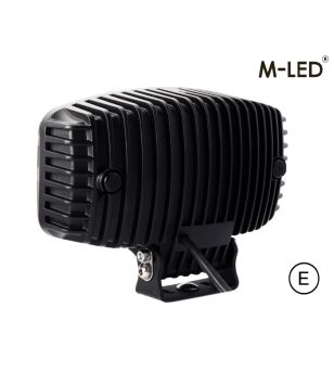 Extraljus - M-Led - Classic 220 - 9.5" - 24.2cm - Smoke - Positionsljus Vit/Bärnsten - Spot 