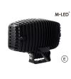 Driving light - M-Led - Classic 220 - 9.5" - 24.2cm - Smoke - Position light White/Amber - Spot