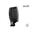 Driving light - M-Led - Classic 220 - 9.5" - 24.2cm - Smoke - Position light White/Amber - Spot