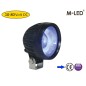 Work light - M-Led - 3.5" - 9cm - Arrow Safety Light - Blue - Spot Work light - M-Led - 3.5" - 9cm - Arrow Safety Light - Blue - Spot