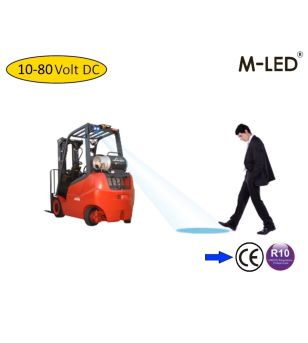 Extraljus - M-Led - Classic 220 - 9.5" - 24.2cm - Smoke - Positionsljus Vit/Bärnsten - Spot 
