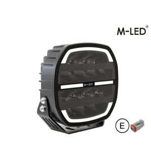 Driving light - M-Led - Phoenix - Combi - 6.7" - 17.1cm - Position light White/Amber - Driving Spot Combo