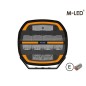 Driving light - M-Led - Phoenix - Combi - 6.7" - 17.1cm - Position light White/Amber - Driving Spot Combo Driving light - M-Led - Phoenix - Combi - 6.7" - 17.1cm - Position light White/Amber - Driving Spot Combo