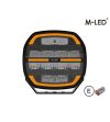 Fernscheinwerfer - M-Led - Klassisch 220 - 9.5" - 24.2cm - Smoke - Positionslicht Weiß/Amber - Spot