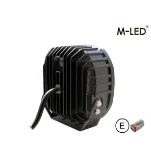 Driving light - M-Led - Classic 220 - 9.5" - 24.2cm - Smoke - Position light White/Amber - Spot