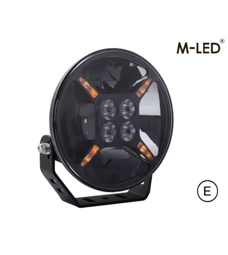 Fernscheinwerfer - M-Led - Cruiser - Dual Color - 9" - 22.9cm - Positionslicht Weiß/Amber - Spot