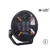 Fernscheinwerfer - M-Led - Klassisch 220 - 9.5" - 24.2cm - Smoke - Positionslicht Weiß/Amber - Spot