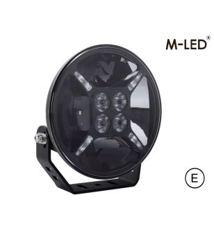 Fernscheinwerfer - M-Led - Klassisch 220 - 9.5" - 24.2cm - Smoke - Positionslicht Weiß/Amber - Spot 