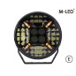 Extraljus - M-Led - Cruiser - Dual Color - 9" - 22.9cm - Positionsljus Vit/Bärnsten - Spot Extraljus - M-Led - Cruiser - Dual Color - 9" - 22.9cm - Positionsljus Vit/Bärnsten - Spot