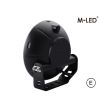 Driving light - M-Led - Classic 220 - 9.5" - 24.2cm - Smoke - Position light White/Amber - Spot