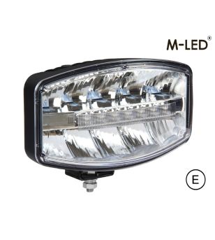 Verstraler - M-Led - Classic 220 - 9.5" - 24.2cm - Smoke - Positielicht Wit/Amber - Spot