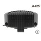 Driving light - M-Led - Saturn - 9.6" - 24.4cm - Oval - Position light White/Amber - Spot Driving light - M-Led - Saturn - 9.6" - 24.4cm - Oval - Position light White/Amber - Spot