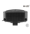 Verstraler - M-Led - Classic 220 - 9.5" - 24.2cm - Smoke - Positielicht Wit/Amber - Spot