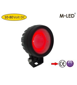 Driving light - M-Led - Classic 220 - 9.5" - 24.2cm - Smoke - Position light White/Amber - Spot