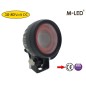 Werklamp - M-Led - 3.5" - 9cm - Pijl Veiligheidslamp - Rood - Spot Werklamp - M-Led - 3.5" - 9cm - Pijl Veiligheidslamp - Rood - Spot