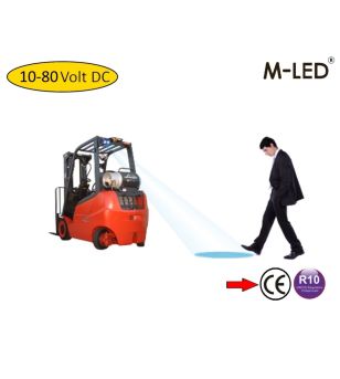Verstraler - M-Led - Classic 220 - 9.5" - 24.2cm - Smoke - Positielicht Wit/Amber - Spot