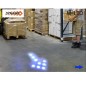 Extraljus - M-Led - Dynamisk - 3" - 7.7cm - Pil Säkerhetslampa - Blå - Spot - Extraljus - M-Led - Dynamisk - 3" - 7.7cm - Pil Säkerhetslampa - Blå - Spot -