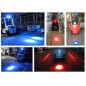 Verstraler - M-Led - 5.5" - 14cm - Veiligheidslamp - Blauw - Spot