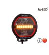 Driving light - M-Led - Classic 220 - 9.5" - 24.2cm - Smoke - Position light White/Amber - Spot