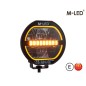Driving light - M-Led - Co-Pilot - 5" - 12.6cm - Position light Red/Amber - 1 flash pattern - Driving Driving light - M-Led - Co-Pilot - 5" - 12.6cm - Position light Red/Amber - 1 flash pattern - Driving
