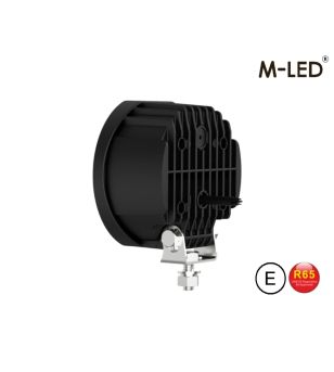Extraljus - M-Led - Classic 220 - 9.5" - 24.2cm - Smoke - Positionsljus Vit/Bärnsten - Spot 