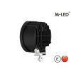 Extraljus - M-Led - Classic 220 - 9.5" - 24.2cm - Smoke - Positionsljus Vit/Bärnsten - Spot