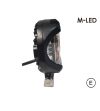 Fernscheinwerfer - M-Led - 5.5" - 14cm - Sicherheitslampe - Blau - Spot