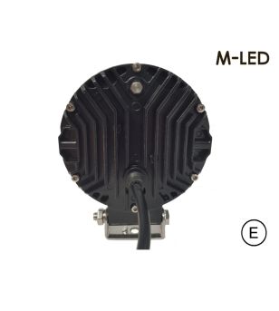 Driving light - M-Led - 5.5" - 14cm - Safety Light - Blue - Spot