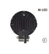 Fernscheinwerfer - M-Led - 5.5" - 14cm - Sicherheitslampe - Blau - Spot