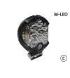 Fernscheinwerfer - M-Led - 5.5" - 14cm - Sicherheitslampe - Blau - Spot