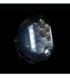 Driving light - M-Led - 5.5" - 14cm - Safety Light - Blue - Spot