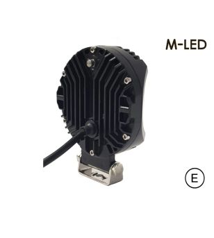 Verstraler - M-Led - 5.5" - 14cm - Veiligheidslamp - Blauw - Spot