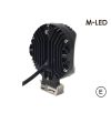 Driving light - M-Led - 5.5" - 14cm - Safety Light - Blue - Spot