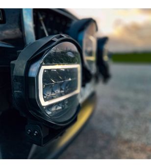 Driving light - Briod - Edge - 8.3" - 21.2cm - Position light White/Amber - Driving