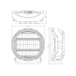 Driving light - Briod - Edge - 8.3" - 21.2cm - Position light White/Amber - Driving Driving light - Briod - Edge - 8.3" - 21.2cm - Position light White/Amber - Driving