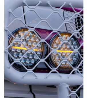 Driving light - Briod - Ice-X - 8.6" - 21.8cm - De-Icing Function - Position light White/Amber - Driving