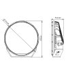 Verstraler - Briod - Ice-X - 8.6" - 21.8cm - Ontdooifunctie - Positielicht Wit/Amber - Driving