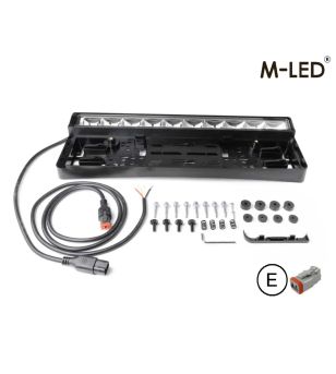 LED bar - OZZ - LP 1 - 21.1" - 53.5cm - Nummerplaatbevestiging - Driving