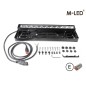 LED Lightbar - M-Led - 21.2" - 53.7cm - Nummernschildbefestigung - Positionslicht Weiß/Amber - Driving 