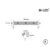 LED Light bar - Ledson - Epix 37 - Slim - 37.1" - 94.3cm - Powerboost - Driving