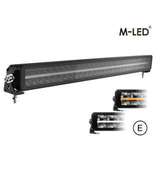 LED bar - M-Led - Hero - 31.8" - 80.7cm - Positielicht Wit/Amber - Spot